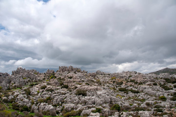 grandes maravillas de la naturaleza el Torcal de Antequera en la provincia de Málaga