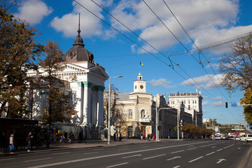 Fototapeta na wymiar Moldova, la città di Chisinau.