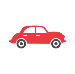 Fototapeta premium Car icon on background for graphic and web design. Simple vector sign. Internet concept symbol for website button or mobile app.
