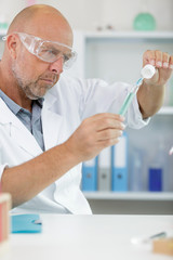 Fototapeta premium health care researcher working in life science laboratory