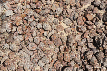 Beach sand stone texture for background