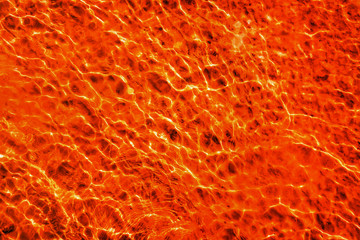 Red magma water texture for background