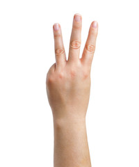 Obraz premium hand symbol