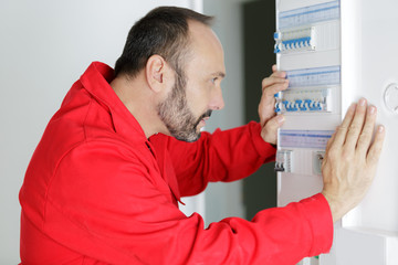 electrician at work