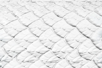 White dragon scale texture for background