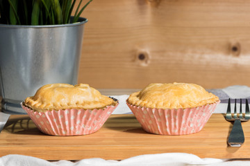 two homemade pies © Thunwa