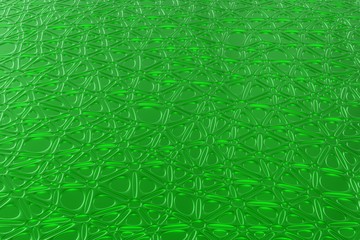 electric green 3d illustration of seamless background