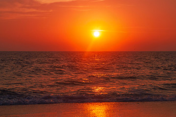 Obraz premium Sunset Over Gulf