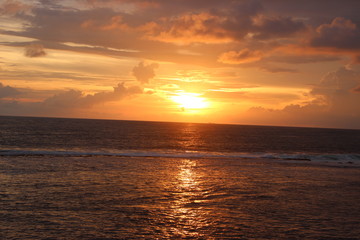 Fototapeta na wymiar Sunset moments, Sri Lanka