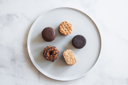 Assortment Of Girl Scout Cookies