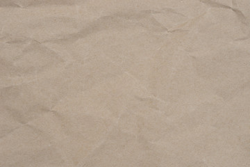 creased brown recycled paper background texture