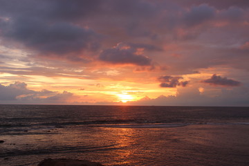 Fototapeta na wymiar Sunset, Sri Lanka