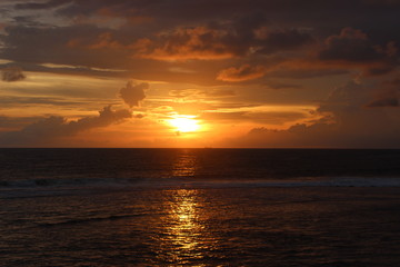Fototapeta na wymiar Sunset, Sri Lanka