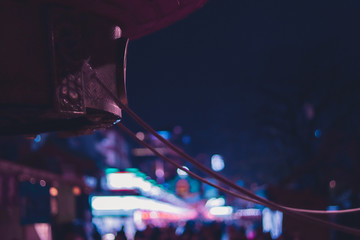 Sensoji Shrine, Asakusa, Tokyo, Japan temple at night