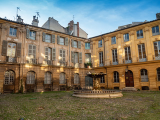 Fountain At  Albertas Palace, Aix-en-Provence