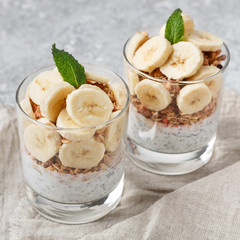 Super food breakfast concept