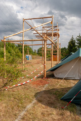 life in a scouts camp