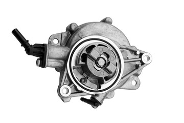 car vacuum pump on a white background