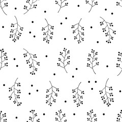 Seamless botanical pattern