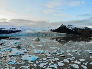 Gletschersee auf Island