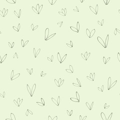 Seamless botanical pattern