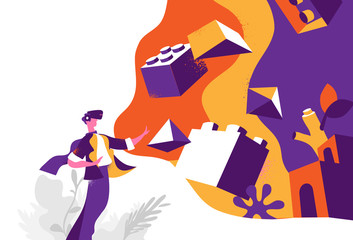 Virtual reality objects interaction