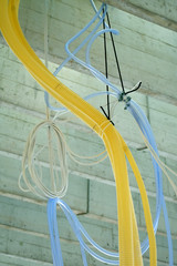 air supply, tubes, hoses and wires fragment, air cooling, communications