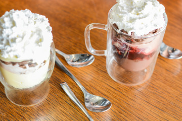 bowl, diet, organic, plate, fruit, tasty, breakfast, homemade, health, granola, fresh, sweet, healthy, dessert, yogurt, muesli, cereal, food, cream, spoon, white, berry, delicious, gourmet, silver, fa