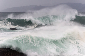 Mar tormentoso