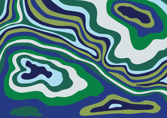 Multicolor liquid Marble Abstract Painting Background, Abstract Waves Pattern, Vector Illustration