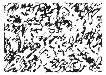Modern screen print texture, zig zag lines texture, abstract grunge background, vector illustration in black and whiteAbstract disress texture, chaotic curved lines