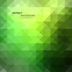 abstract background with triangles