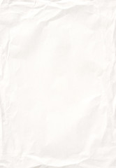 White paper blank crumpled  background creased ripped torn posters placard grunge textures surface backdrop empty space for text