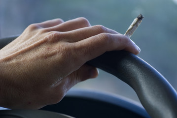Smoking in the car 