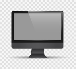 Desktop monitor screen