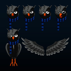 Buho amargado y sus caras