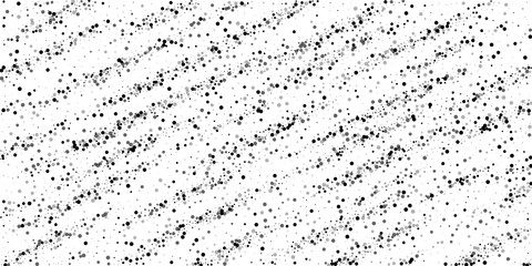 Scattered dense balck dots. Dark points dispersion