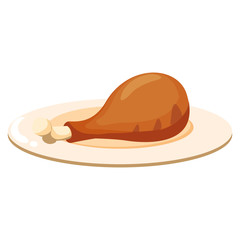 roasted chicken thigh