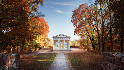 Obraz premium Belvedere im Herbst, Belvedere, Autumn, Herbst
