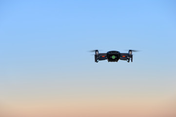 Drone in the sky