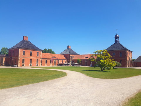 Bothmer Palace in Baroque style near Klutz