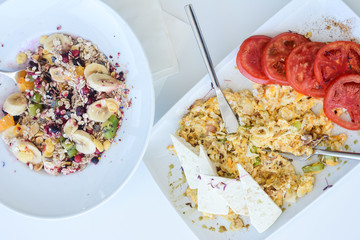 tasty, food, sweet, fresh, berry, delicious, homemade, almonds, health, cereal, raw, granola,...