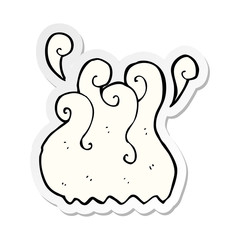 sticker of a steam cartoon element