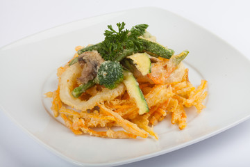 verduras fritas