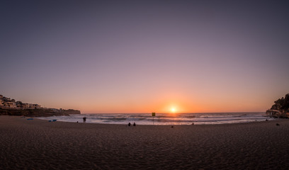 Obraz premium sunrise at the beach