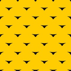 Thongs pattern seamless vector repeat geometric yellow for any design