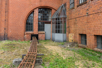 Förderanlage für produzierte Baunkohlebriketts