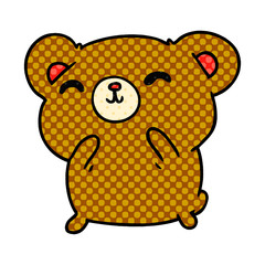 cartoon kawaii cute happy bear