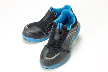 安全靴 履き古した安全靴