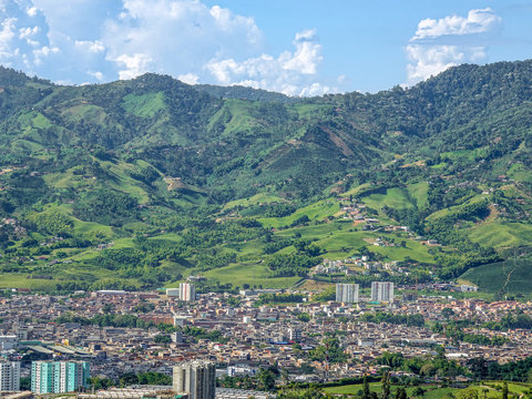 Cityview of Pereira, Colombia